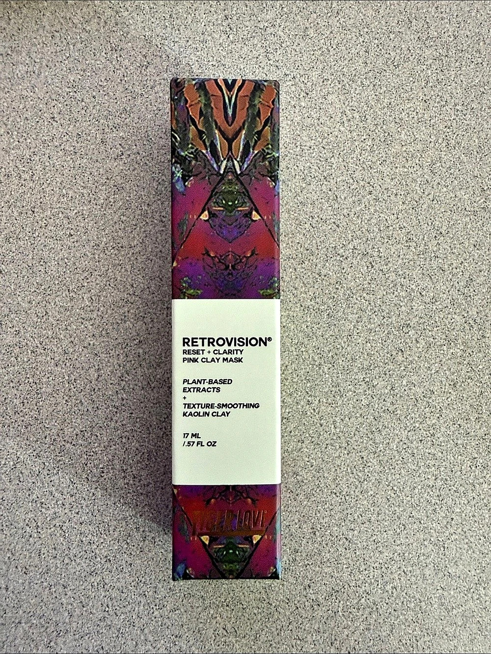 RETROVISION Pink Clay Mask NWT